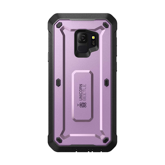 Galaxy S9 Unicorn Beetle Pro Full Body Rugged Holster Case-Metallic Purple