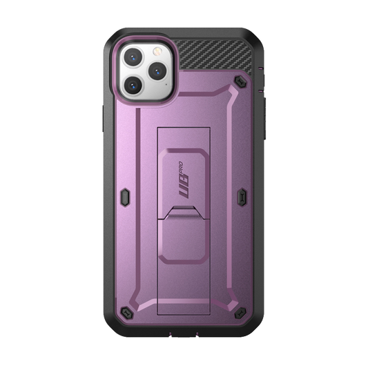 iPhone 11 Pro Max 6.5 inch Unicorn Beetle Pro Rugged Case-Metallic Purple