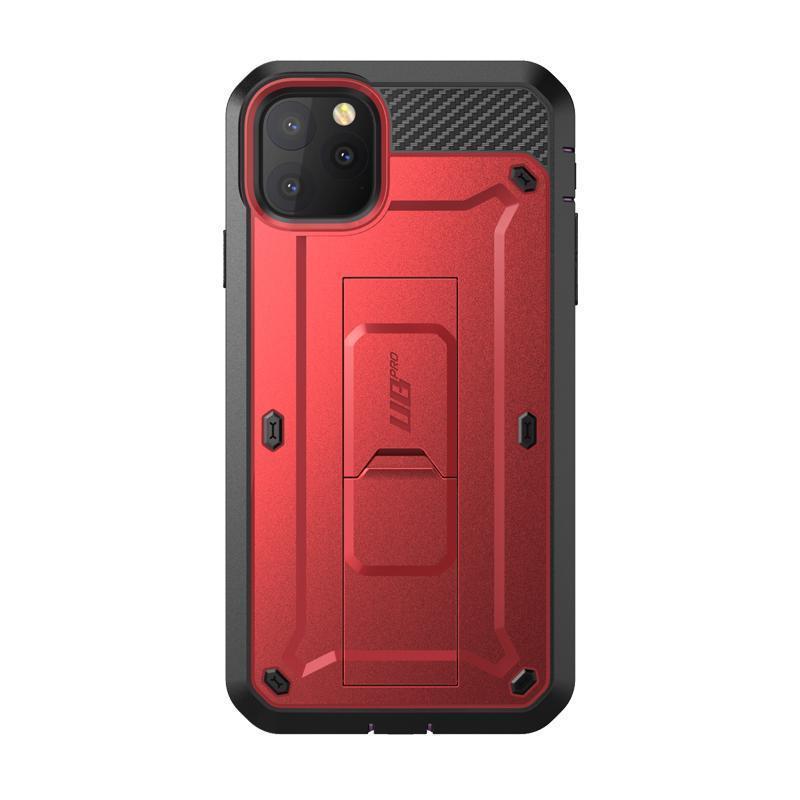 iPhone 11 Pro 5.8 inch Unicorn Beetle Pro Full Body Rugged Case-Metallic Red