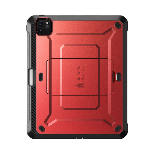 iPad Pro 12.9 Inch (2020) Unicorn Beetle Pro Rugged Case-Metallic Red