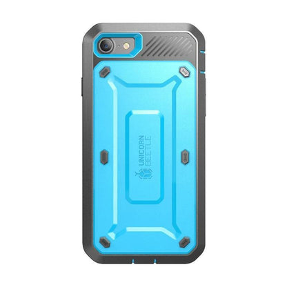 iPhone 7 Unicorn Beetle Pro Holster Case-Blue