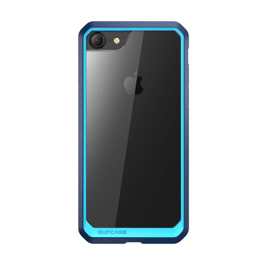 iPhone 8 Unicorn Beetle Hybrid Protective Bumper Case-Blue