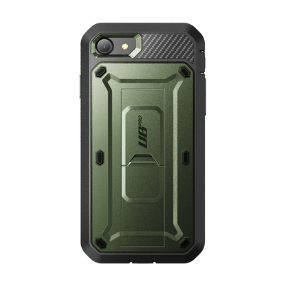 iPhone SE (2020) Unicorn Beetle Pro Full-Body Case with Kickstand-Dark Green