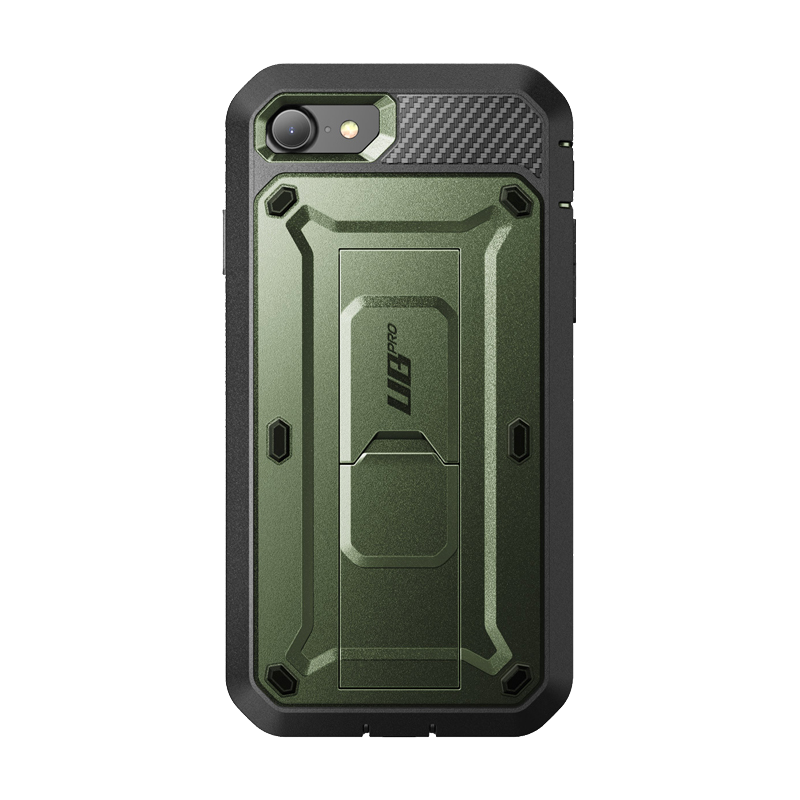 iPhone 7 / 8 Unicorn Beetle Pro Full-Body Case with Kickstand-Dark Green