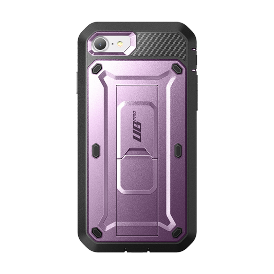 iPhone SE (2020) Unicorn Beetle Pro Full-Body Case with Kickstand-Metallic Purple