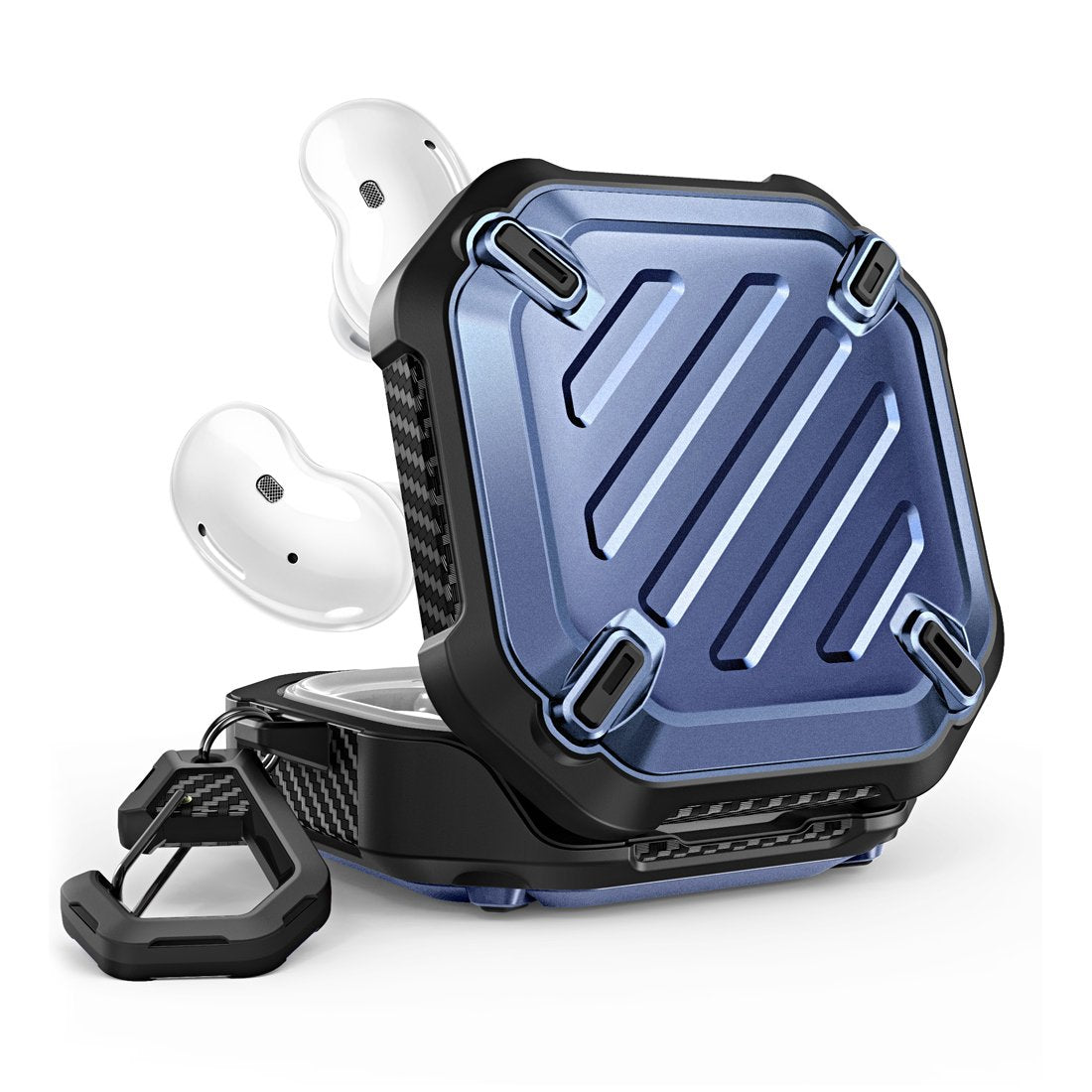 Galaxy Buds Live / Pro Unicorn Beetle PRO Rugged Case-Metallic Blue