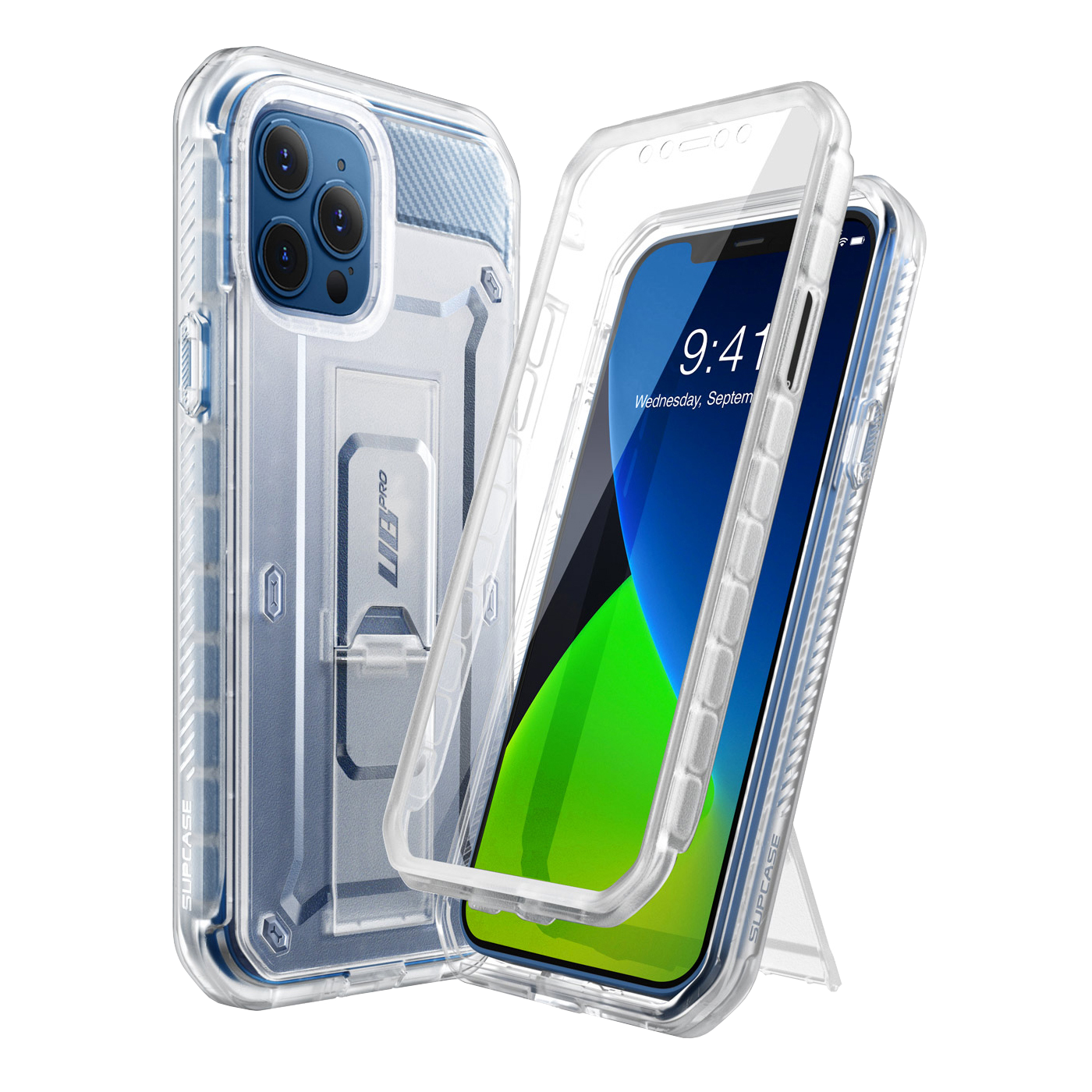 iPhone 12 Pro 6.1 inch Unicorn Beetle Pro Rugged Case-Frost