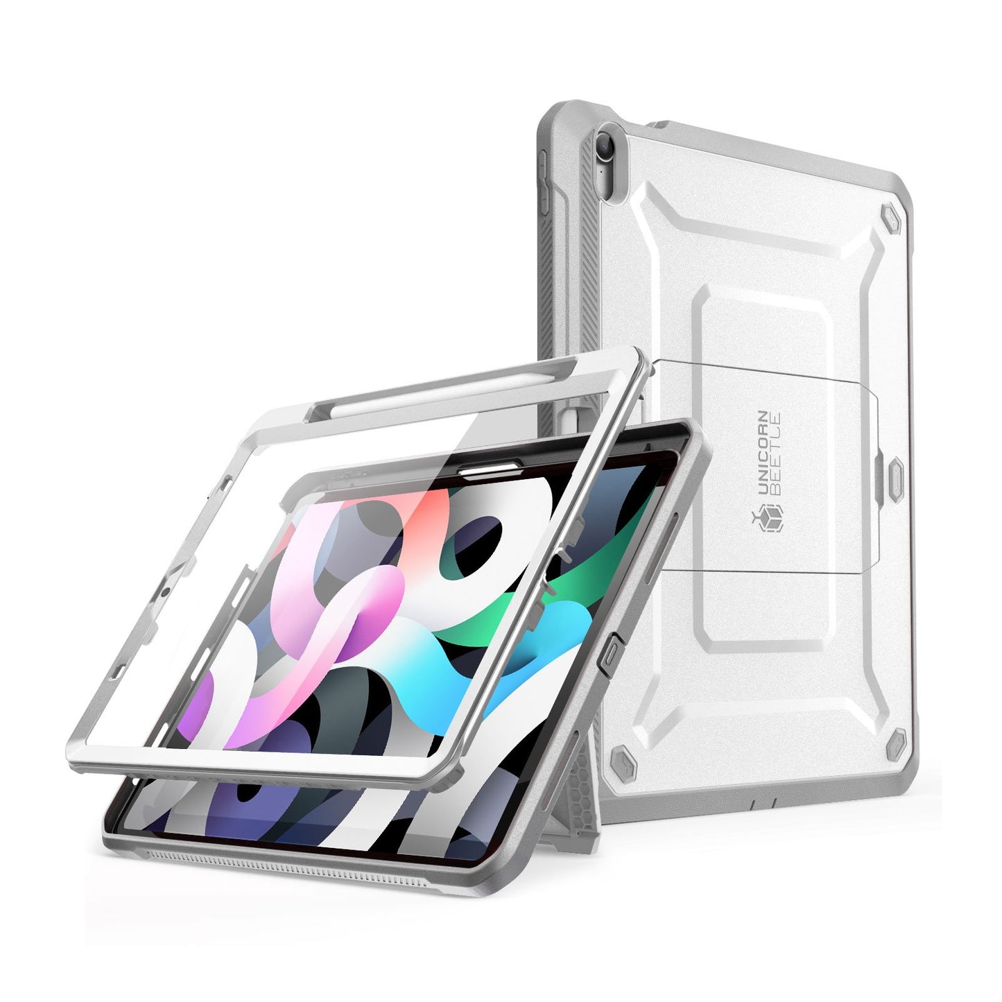 iPad Air 4 10.9 inch (2020) Unicorn Beetle PRO Rugged Case-White