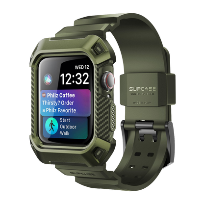 Apple Watch Series 4 / 5 / 6 / SE UB Pro Wristband Case (44mm)-Dark Green