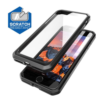 iPhone 8 Unicorn Beetle Hybrid Protective Bumper Case-Black