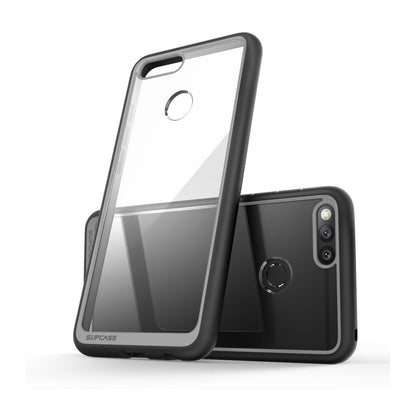 Huawei Mate SE Unicorn Beetle Style Slim Clear Case-Black