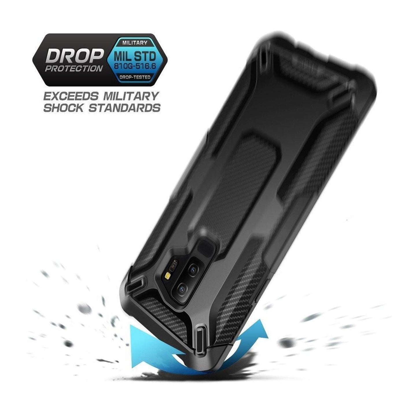 Galaxy S9 Plus Unicorn Beetle Air Protective Case-Black