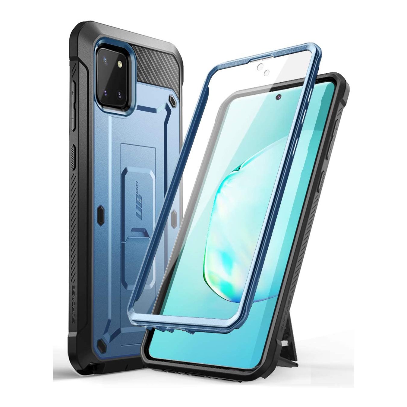 Galaxy Note10 Lite Unicorn Beetle Pro Rugged Holster Case-Metallic Blue