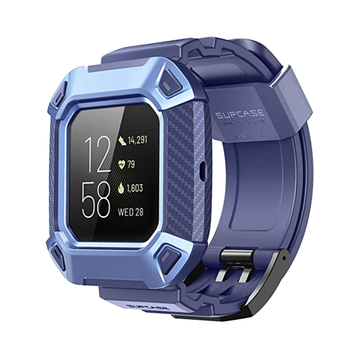 Fitbit Versa 2 Unicorn Beetle Pro Rugged Case-Blue