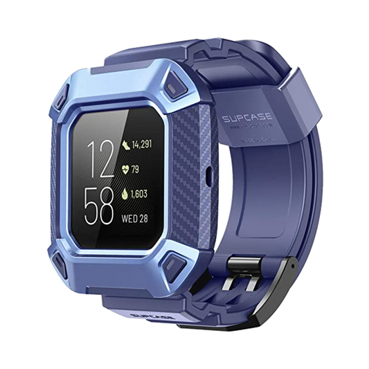 Fitbit Versa 2 Unicorn Beetle Pro Rugged Case-Blue