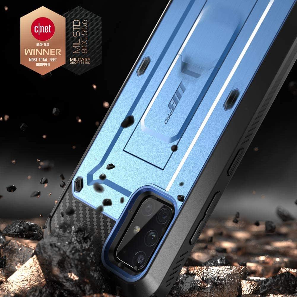 Galaxy A71 5G Unicorn Beetle PRO Rugged Case-Metallic Blue