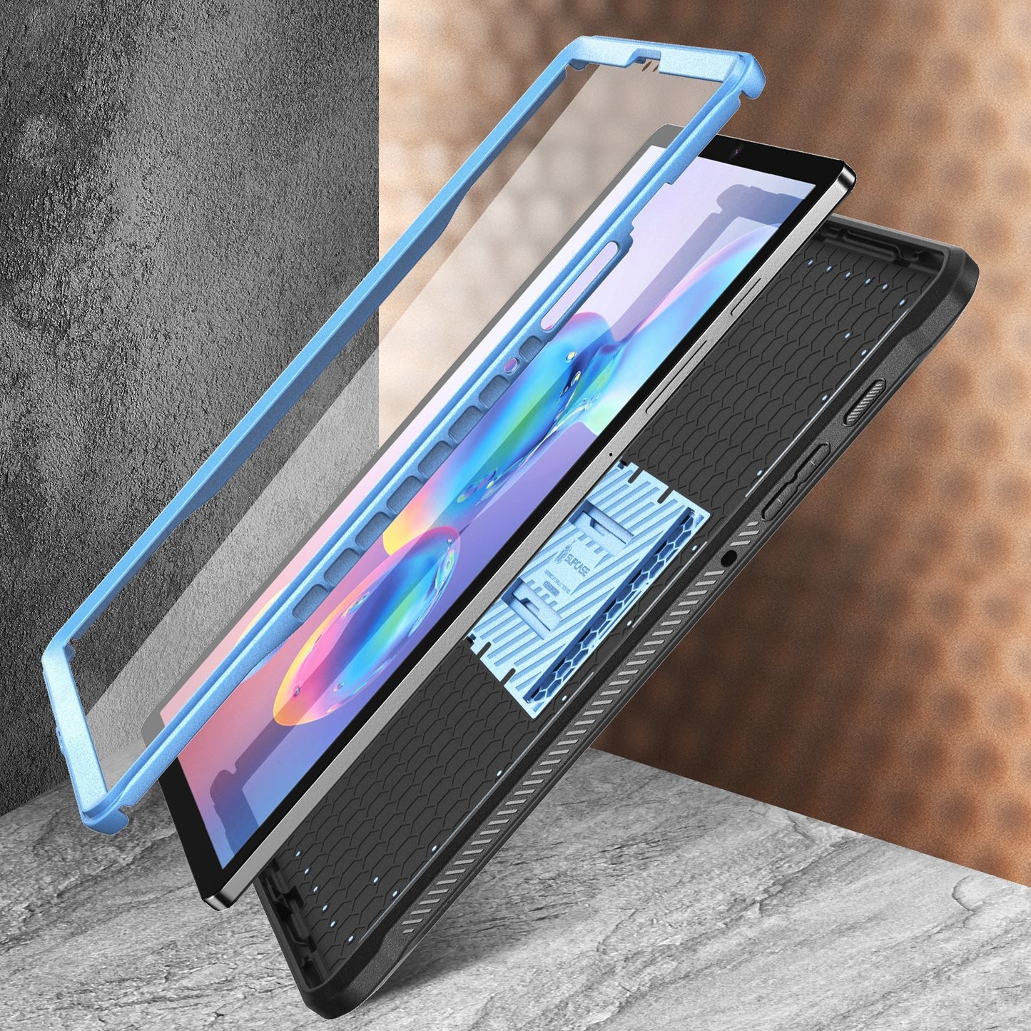 Galaxy Tab S6 (2019) Unicorn Beetle Pro Rugged Case-Blue