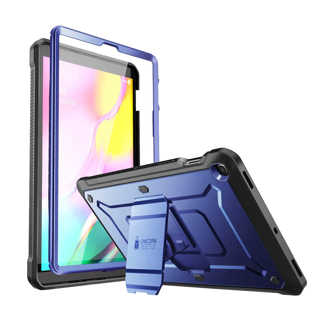 Galaxy Tab S5e 10.5 inch (2019) Unicorn Beetle Pro Full-Body Rugged Case-Metallic Blue