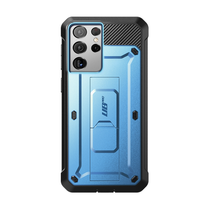 Galaxy S21 Ultra Unicorn Beetle Pro Rugged Case-Metallic Blue