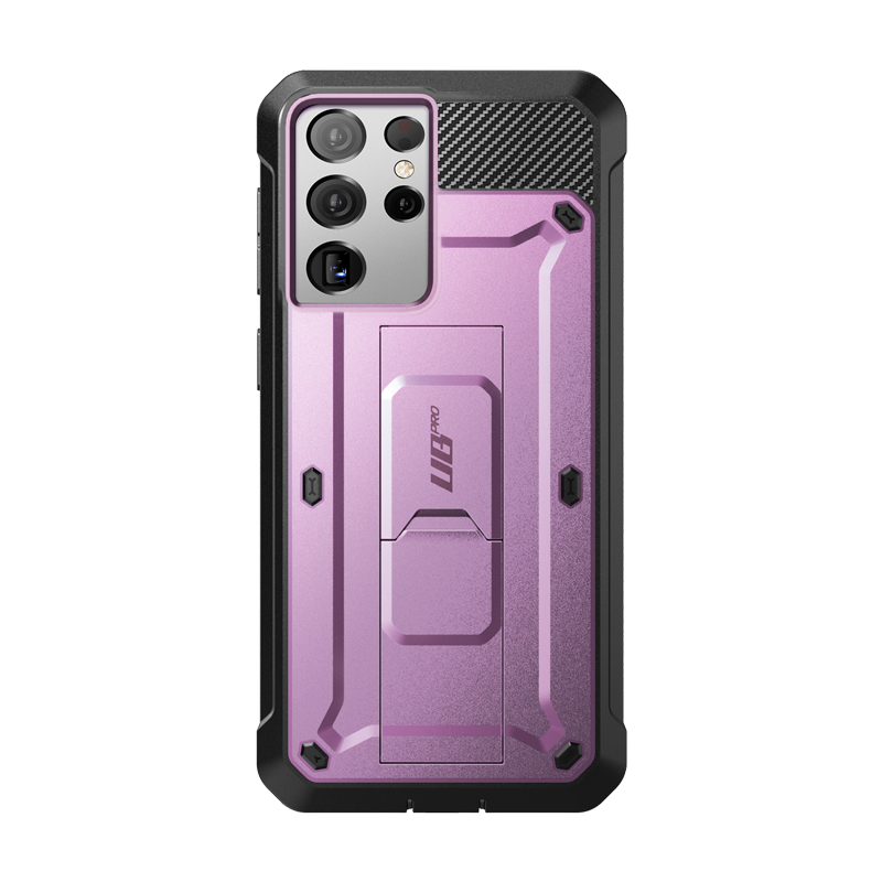 Galaxy S21 Ultra Unicorn Beetle Pro Rugged Case-Metallic Purple