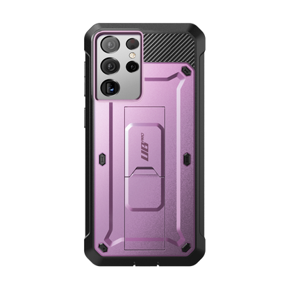 Galaxy S21 Ultra Unicorn Beetle Pro Rugged Case-Metallic Purple