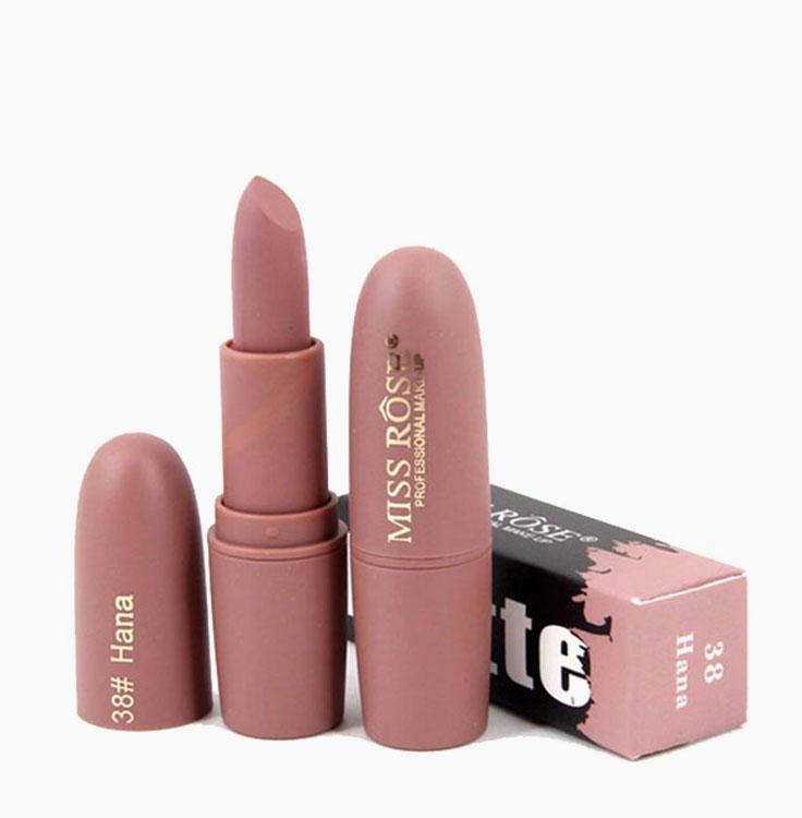 New MISS ROSE Lipstick Matte Waterproof Velvet Lip Stick