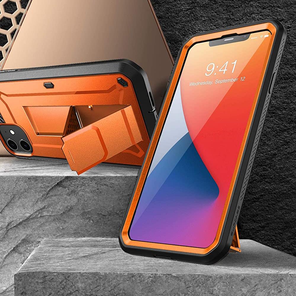 iPhone 12 mini 5.4 inch Unicorn Beetle Pro Rugged Case-Orange