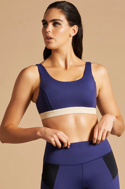 PEEKABO SPORTS BRA NAVY