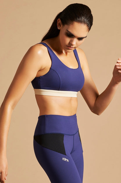 PEEKABO SPORTS BRA NAVY