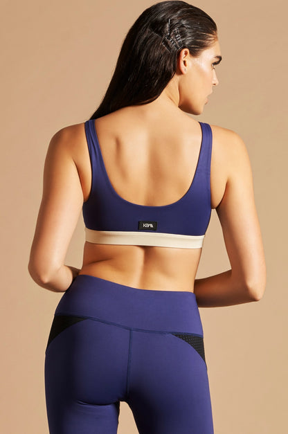 PEEKABO SPORTS BRA NAVY