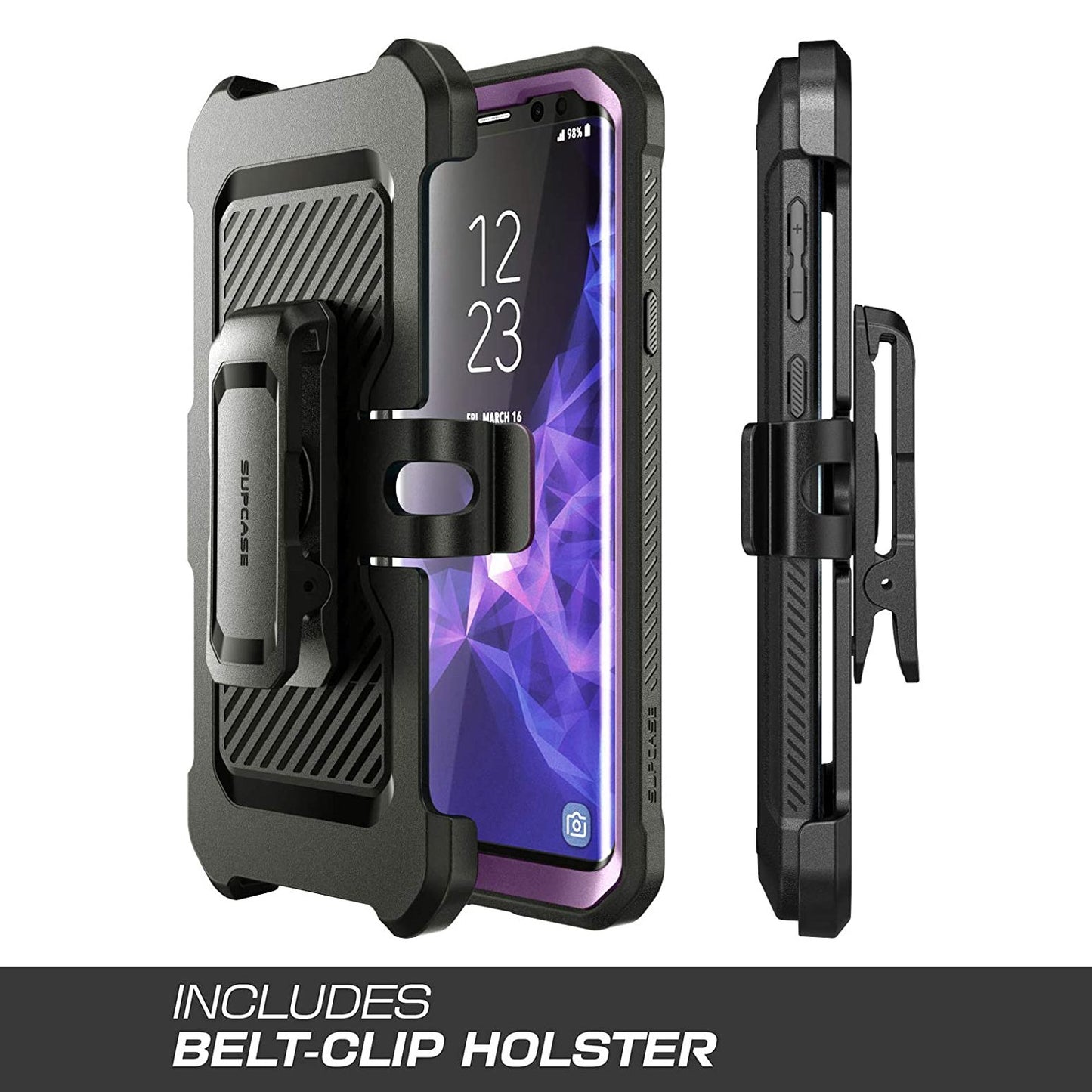 Galaxy S9 Plus Unicorn Beetle Pro Full Body Rugged Case-Metallic Purple