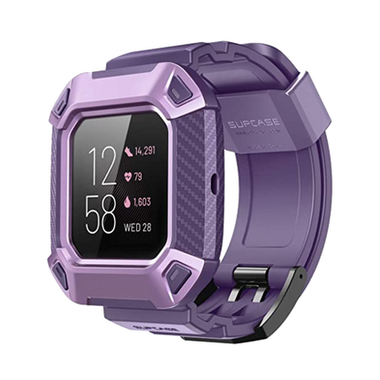 Fitbit Versa 2 Unicorn Beetle Pro Rugged Case-Purple