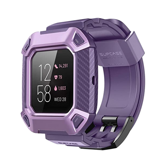 Fitbit Versa 2 Unicorn Beetle Pro Rugged Case-Purple