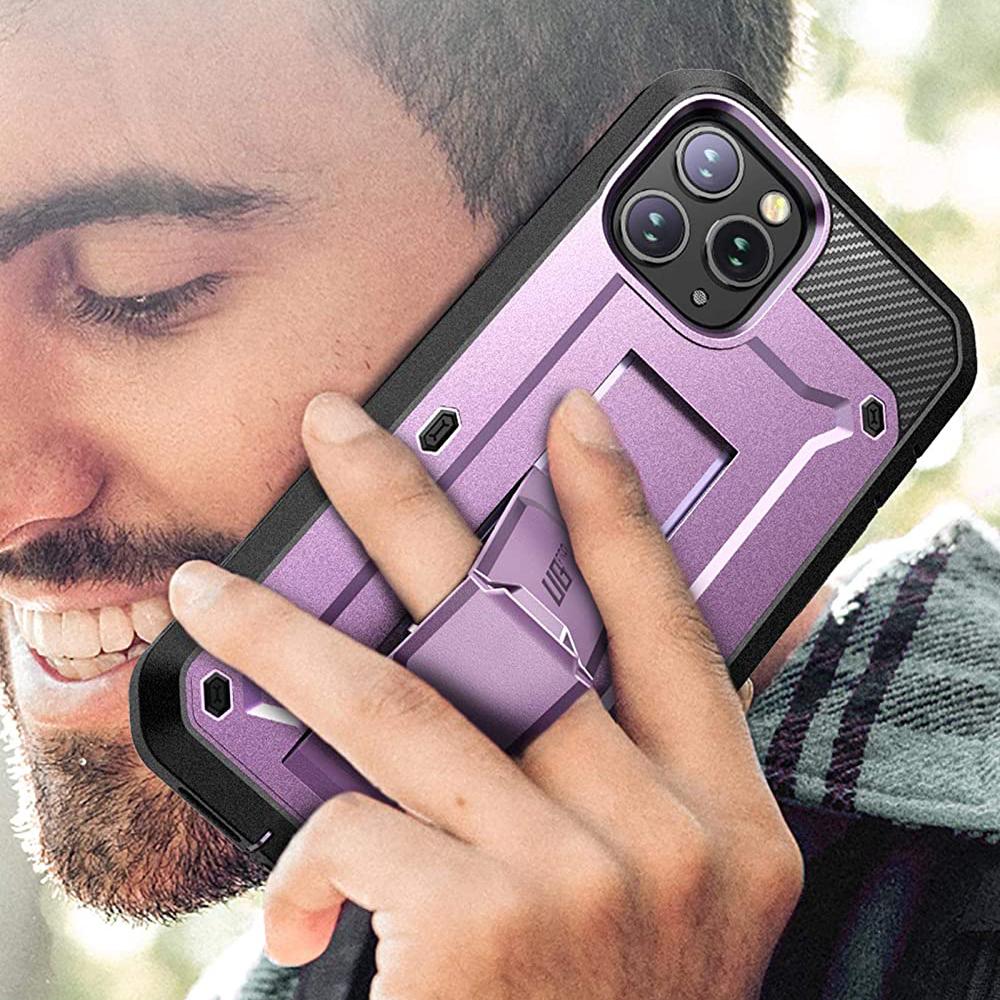 iPhone 12 Pro 6.1 inch Unicorn Beetle Pro Rugged Case-Metallic Purple