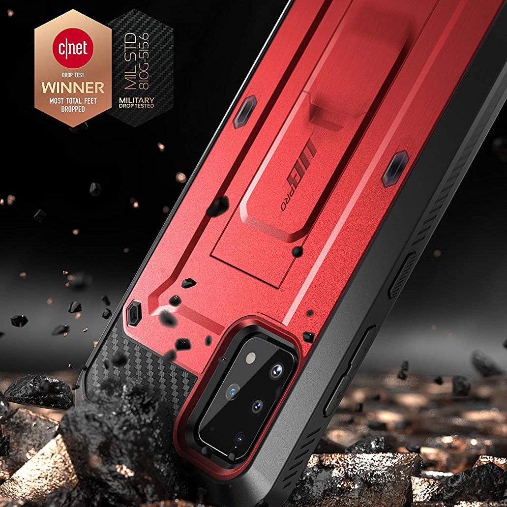 Galaxy A51 Unicorn Beetle Pro Rugged Case-Metallic Red