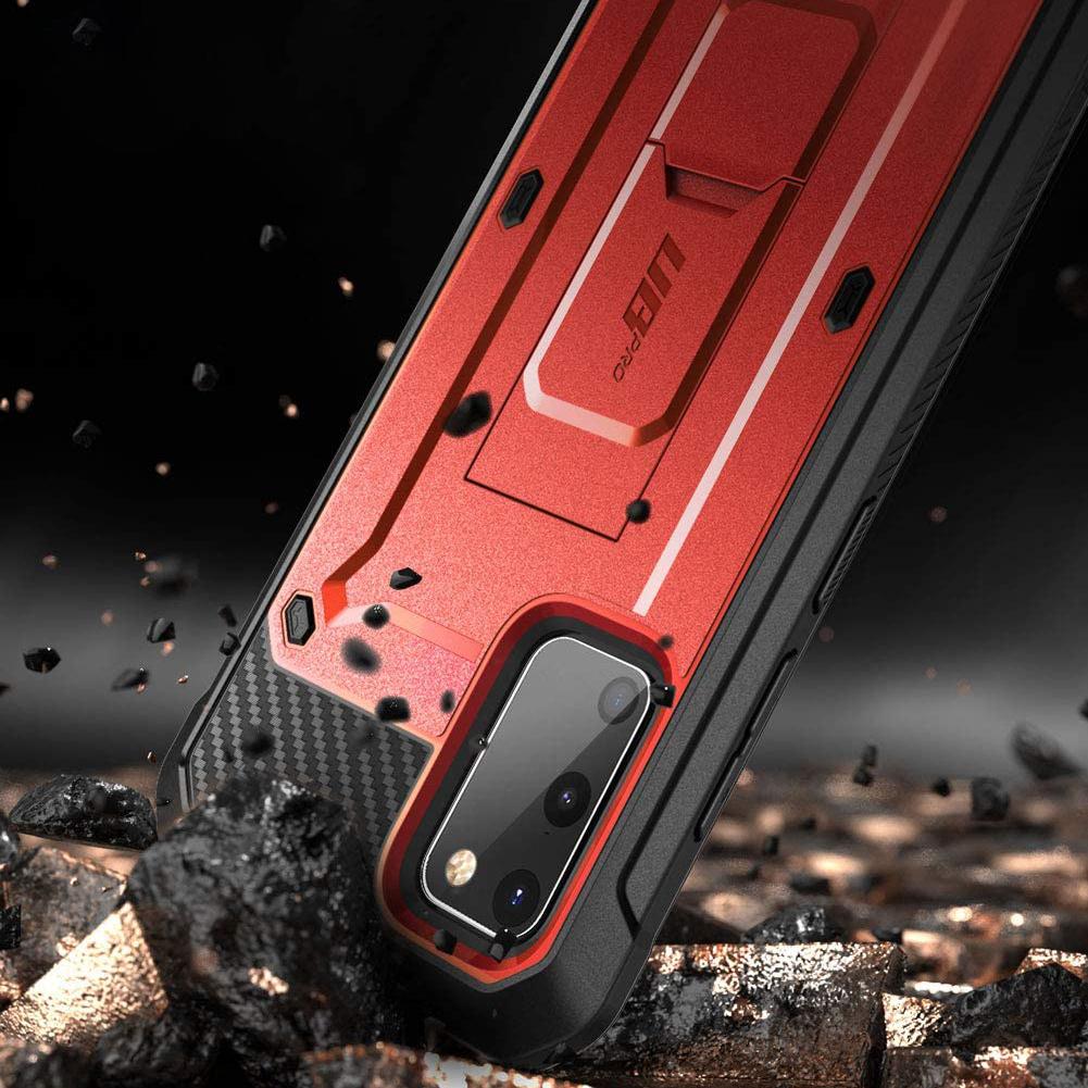 Galaxy S20 FE Unicorn Beetle Pro Rugged Case-Metallic Red