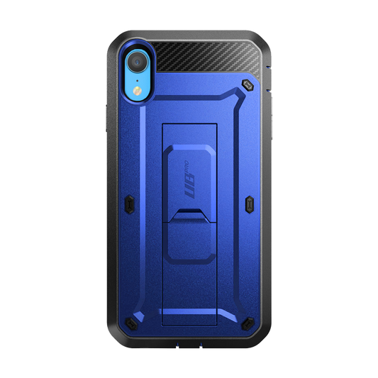 iPhone XR Unicorn Beetle Pro Full-Body Holster Case-Dark Blue