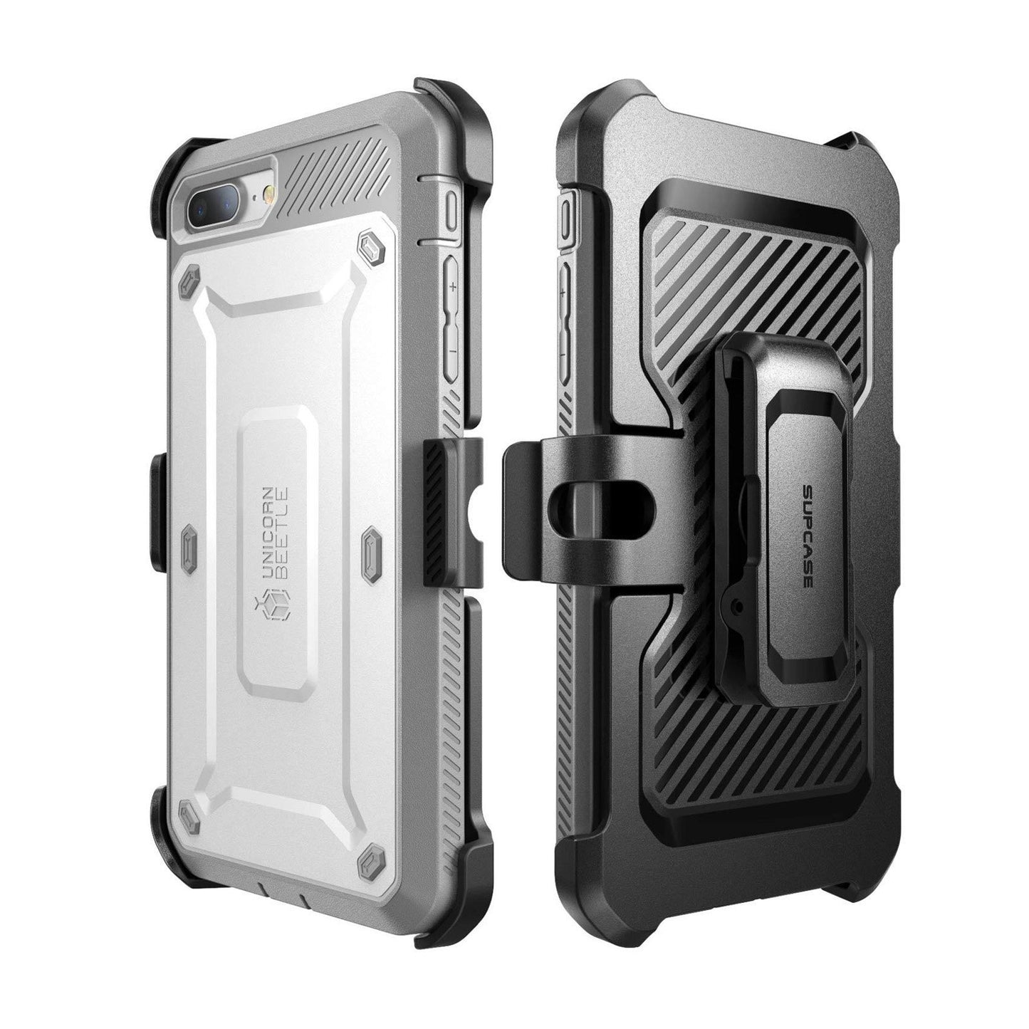 iPhone 7 Unicorn Beetle Pro Holster Case-White